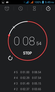 KitKat Clock 1.0.1. Скриншот 4