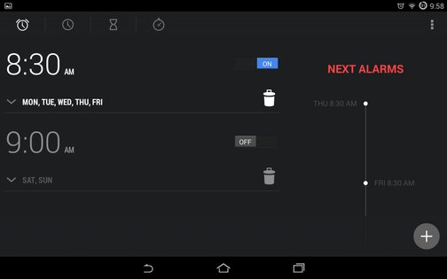 KitKat Clock 1.0.1. Скриншот 9