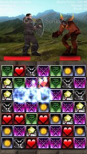 Match 3 RPG: Evil Hunter 1.1a. Скриншот 4