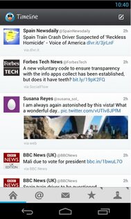 Tweetveo for twitter 1.1.2. Скриншот 3