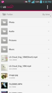 LG Cloud 3.4.00. Скриншот 12