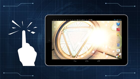 Iron Man 3 Live Wallpaper 1.28. Скриншот 3