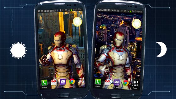 Iron Man 3 Live Wallpaper 1.28. Скриншот 7