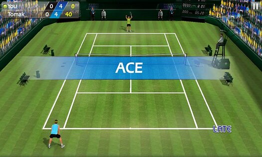 Tennis 3D 1.8.10. Скриншот 7