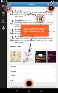 Link Bubble 1.9.58. Скриншот 7