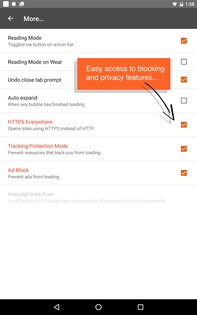 Link Bubble 1.9.58. Скриншот 9