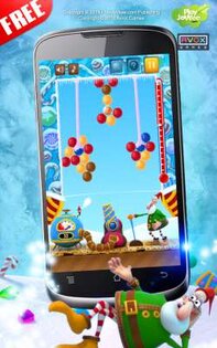 Зимний Bubble Shooter 1.0.3. Скриншот 1