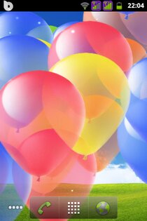 Galaxy S4 Floating Balloons 1.1.6. Скриншот 1