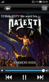 FTouch Music Player 1.18. Скриншот 5