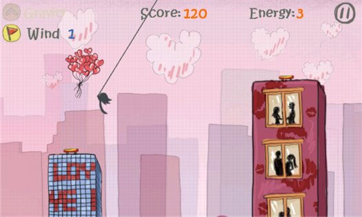 City Jump - Valentine's Day. Скриншот 4