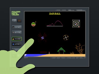 Powder Game 4.0.0. Скриншот 1