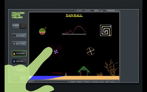 Powder Game 4.0.0. Скриншот 11