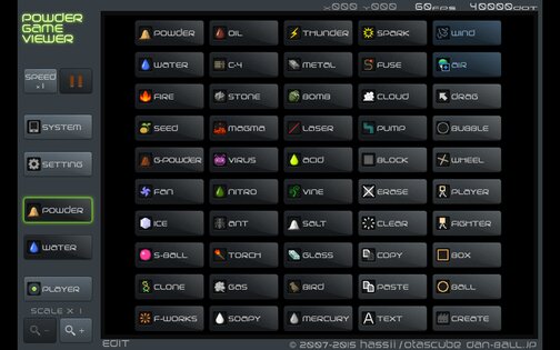 Powder Game 4.0.0. Скриншот 12