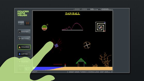 Powder Game 4.0.0. Скриншот 3