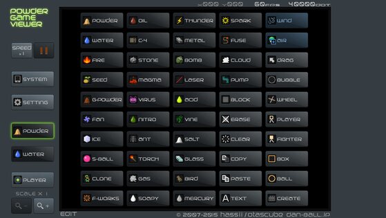 Powder Game 4.0.0. Скриншот 4