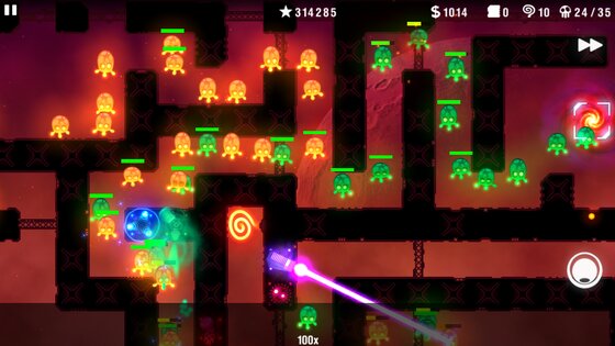 Radiant Defense. Скриншот 2