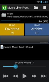 Music Liker Free 1.0. Скриншот 1