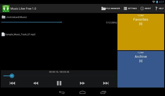 Music Liker Free 1.0. Скриншот 8