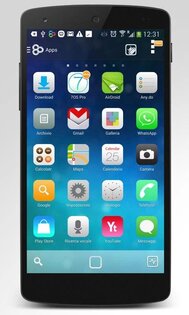 7OS Launcher Theme Lockscreen 1.3.0. Скриншот 1