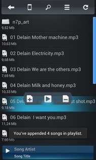 ADX Music Player 2.0. Скриншот 1