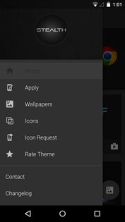 Stealth Icon Pack 4.4.7. Скриншот 5