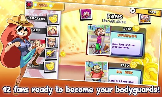 Stars vs Paparazzi 1.1.6. Скриншот 6