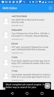 SMS Editor 2.0.8. Скриншот 1