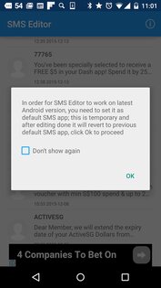 SMS Editor 2.0.8. Скриншот 3