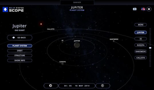 Solar System Scope 3.2.13. Скриншот 4