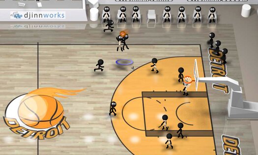 Stickman Basketball 2.4. Скриншот 13