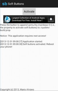 Soft Buttons 2.24. Скриншот 2