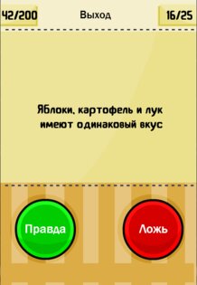 Правда или ложь Тест 1.1.4. Скриншот 4