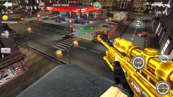 Sniper Shoot Fire War 2.0.0. Скриншот 1