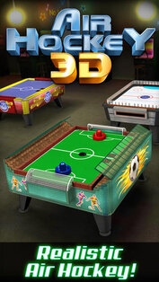 Air Hockey Championship 3D. Скриншот 1