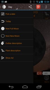 Фаза Луны 2.7.0. Скриншот 6