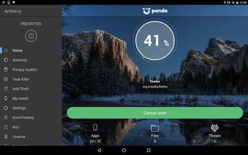 Panda Dome Antivirus and VPN 3.13.3. Скриншот 10