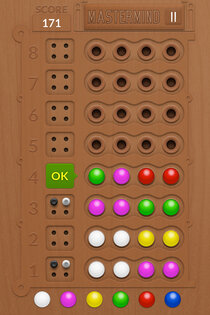 Mastermind Настольные игры — логические игра для детей и взрослых 1.0. Скриншот 3