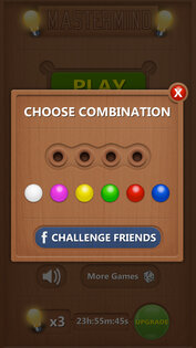 Mastermind Настольные игры — логические игра для детей и взрослых 1.0. Скриншот 2