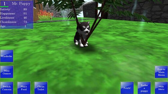 Cute Pocket Puppy 3D 1.23.5. Скриншот 5