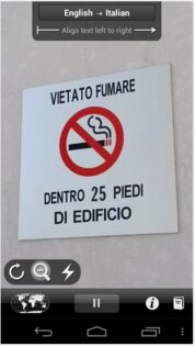 Word Lens Translator 3.0. Скриншот 4