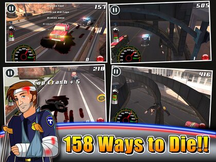 Highway Smash Cop Rider 1.01. Скриншот 1