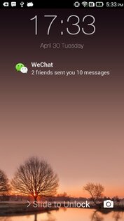 iOS 7 Lockscreen 1.4.1405080. Скриншот 1