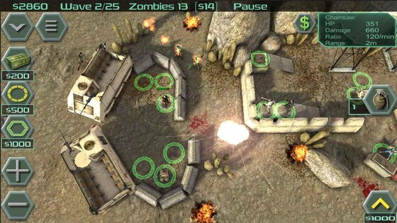 Zombie Defense 12.9.9. Скриншот 1
