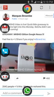 Slyde - Floating App Switcher 1.1. Скриншот 1