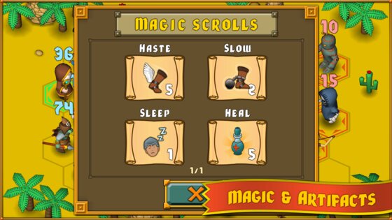 Heroes : A Grail Quest 1.2. Скриншот 15