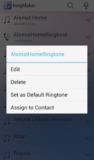 Ringdroid – редактор MP3 файлов 8.1.0. Скриншот 3