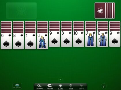 Spider Solitaire 1.4.16.249. Скриншот 6