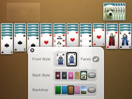 Spider Solitaire 1.4.16.249. Скриншот 9