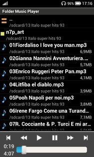 Folder Music Player 2023.12.14. Скриншот 1