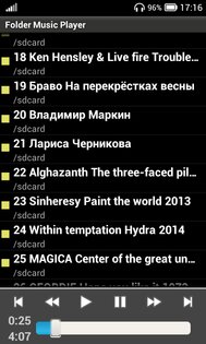 Folder Music Player 2023.12.14. Скриншот 2